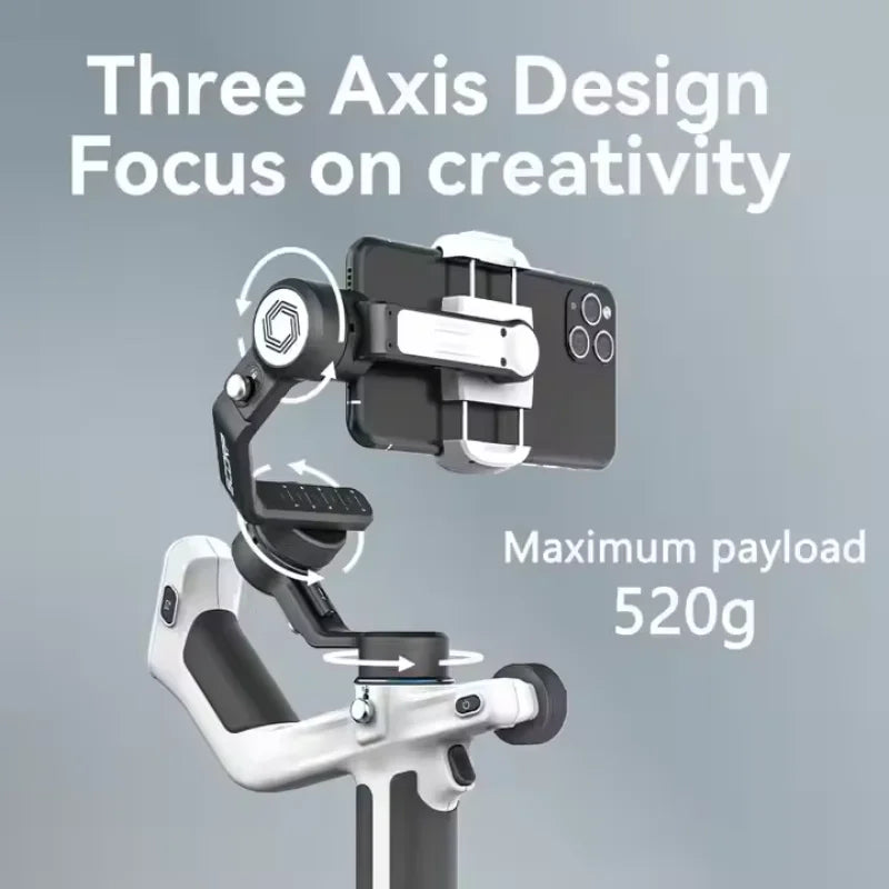 FeiyuTech SCORP Mini P 3-Axis Smartphone Gimbal Stabilizer 360° Rotation Anti-shake Handheld Gimbal Stabilizer