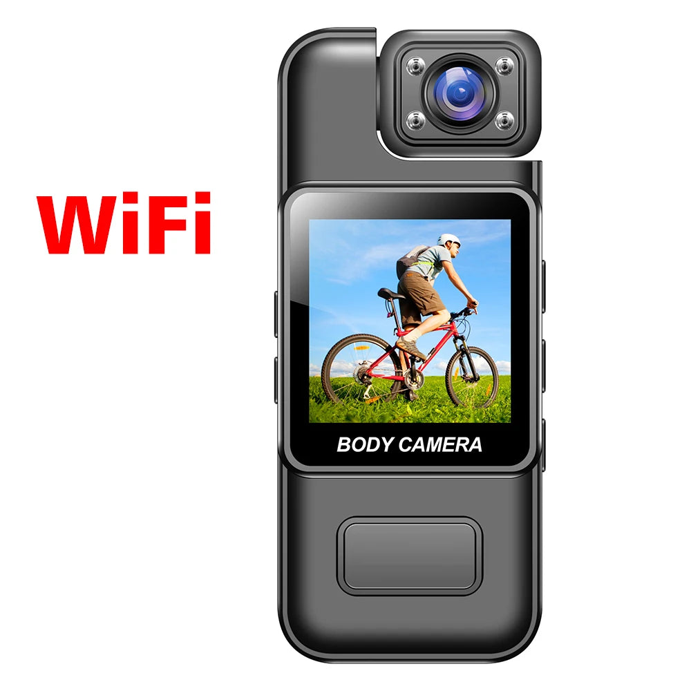 Ultra HD 4K Mini Camera WiFi Portable Small Digital Video Recorder Police BodyCam Infrared Night Vision Miniature Camcorder L10