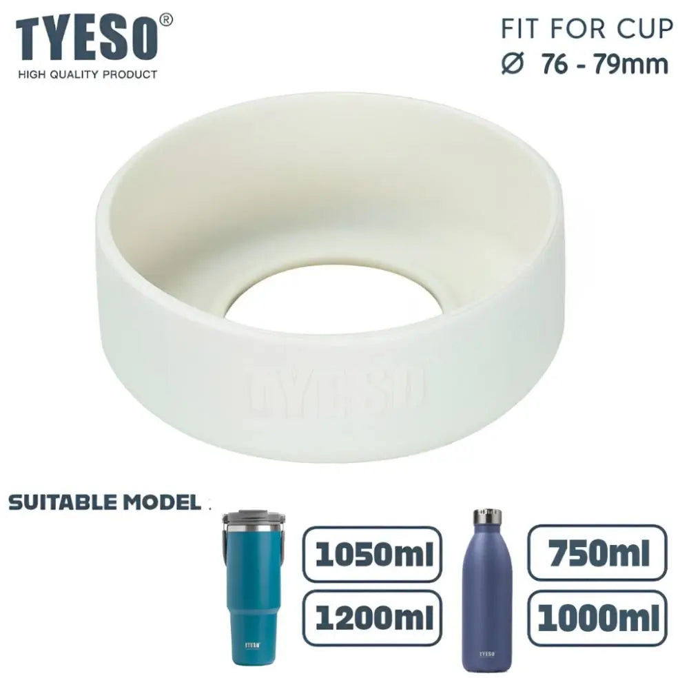 Coaster Bottom Cover for Tyeso Water Bottle 1050ml 1200ml TS-8829 TS-8830 Anti Slip Bottom Sleeve Cover for Tyeso Mug Accessory