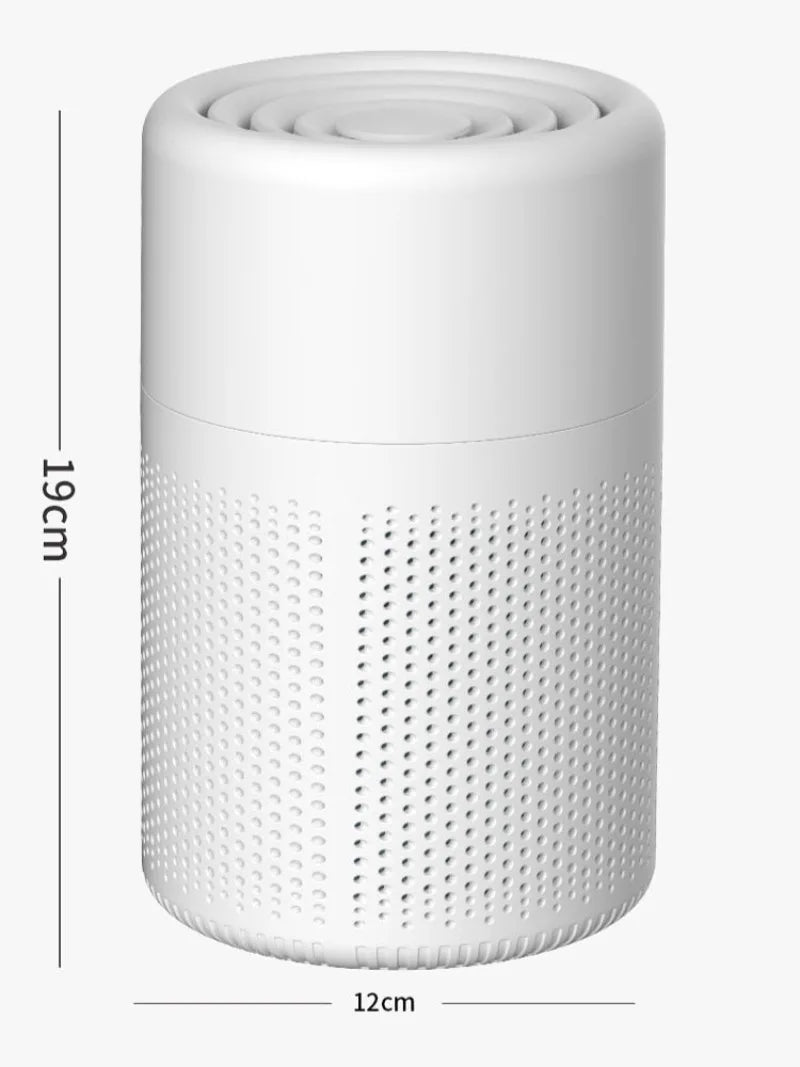 Air Purifiers Home Remove Smoke Odor Formaldehy Air Cleaner HEPA Filter PM 2.5 Air Freshener for Car Bedroom Small Air Purifier