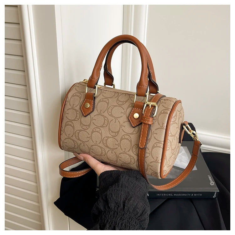 Luxury Brand Ladies Leather Tote Bags By Famous Designer Popular Classic Elegant Women's Shoulder Crossbody Handbag