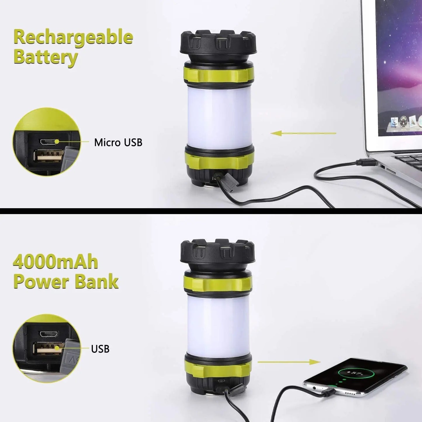 Super Bright USB Rechargeable Searchlight LED Flashlight Waterproof Ultra-Long Range Hand lamp Outdoor Hunting Fishing Light