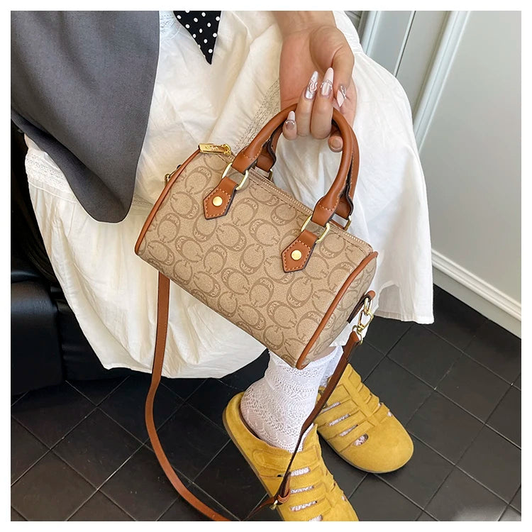 Luxury Brand Ladies Leather Tote Bags By Famous Designer Popular Classic Elegant Women's Shoulder Crossbody Handbag