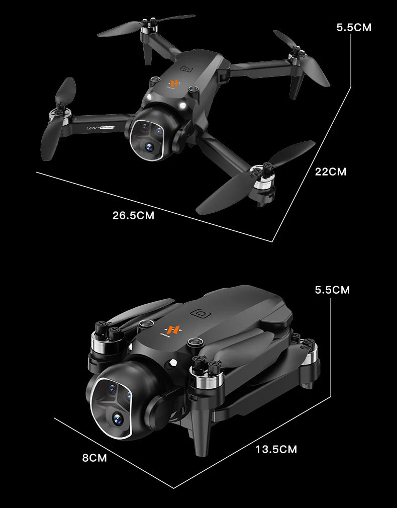 New H21/H20 Drone 8K HD Professional 90° ESC Camera Brushless Motor Optical Flow Hovers Quadcopter Drones