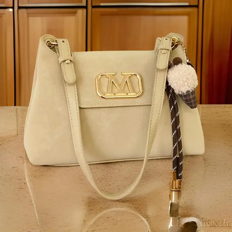 High-Quality Leather Shoulder Bag for Ladies, Women's Handbag by Famous Designer, Popular Classic Tote Elegant Style