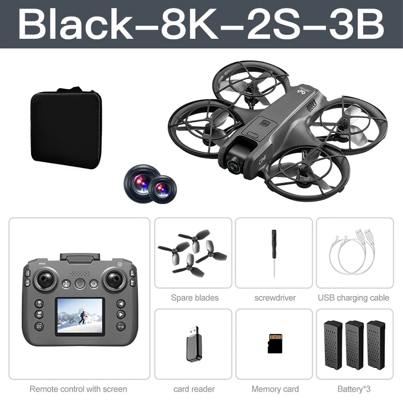 XIAOMI MIJIA V666 Drone 180° Dual Cameras WIFI Aerial photography drone upgraded Brushless Motor Intelligent Obstacle Avoidance