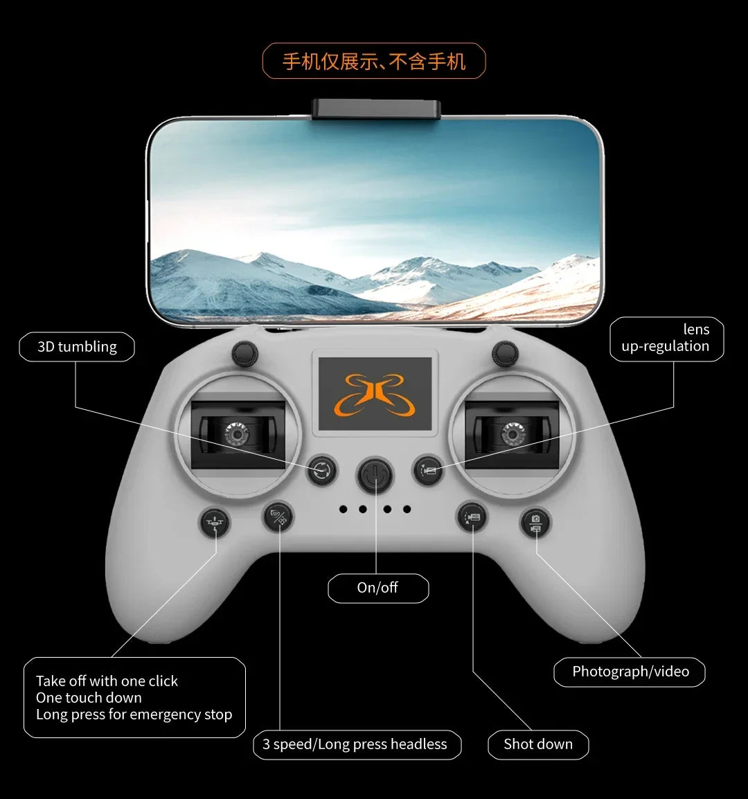Professional Drone FPV 8K HD Dual Camera A21 PRO Brushless Motor Obstacle Avoidance Optical Flow Hovering Stabilization UFO Quad