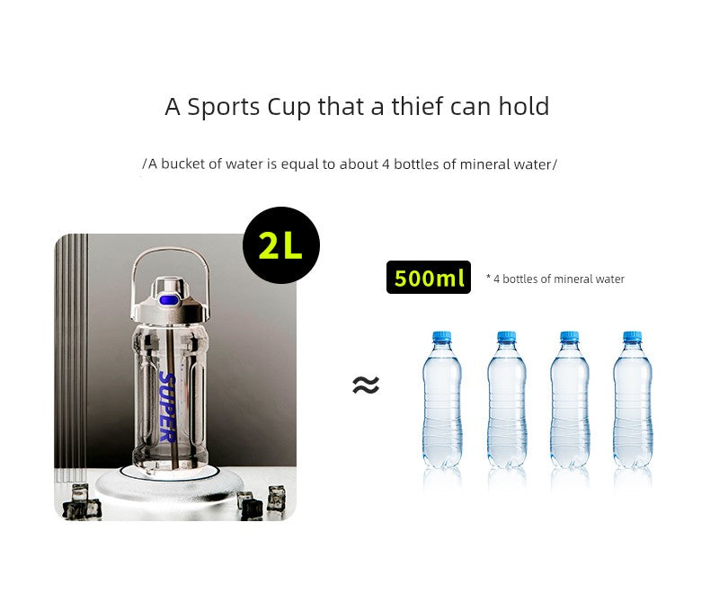 3000Ml Boys Extra Large Construction Site Heat Resistant Water Cup