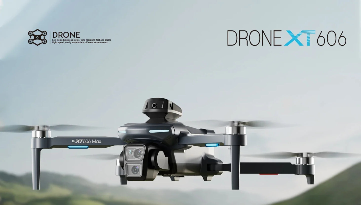 XIAOMI NEW XT606 GPS Drone 8K HD Professional dual camera 5G WIFI FPV Obstacle Avoidance Brushless RC Quadcopter Drone toy MIJIA