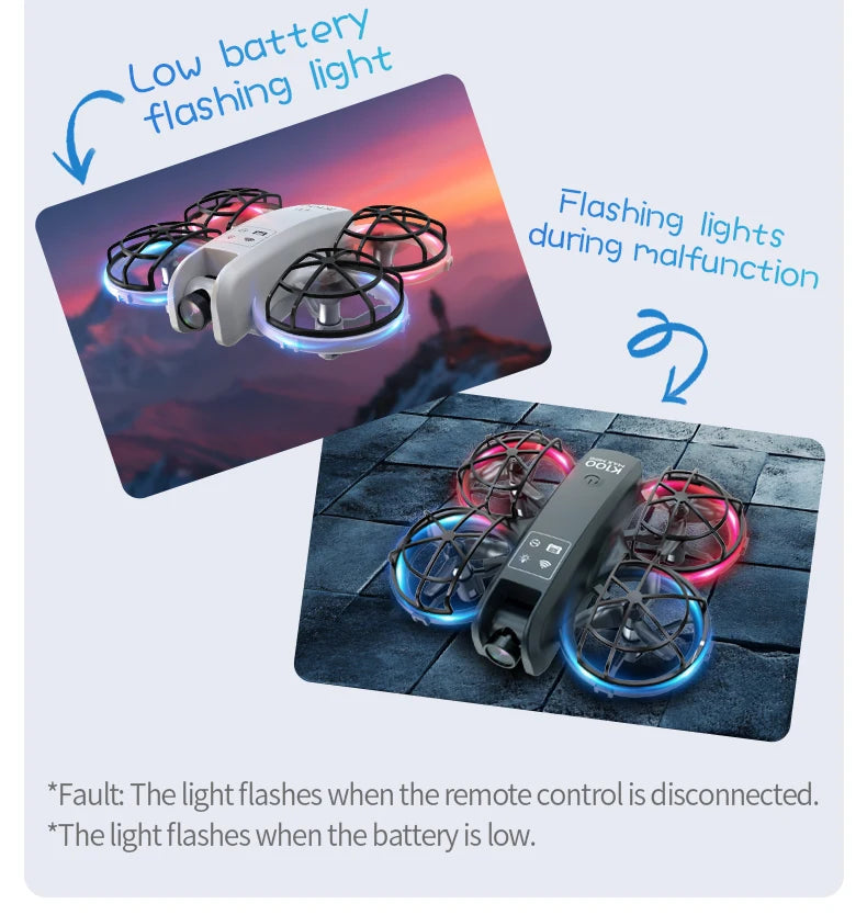 New K100 MAX Drone 8K 5KM Optical Flow Professional HD Dual Camera Obstacle Avoidance Aerial Photography Quadcopter Toys Gifts