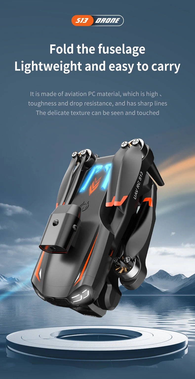 Xiaomi Mijia S13 Drone 8K Professional Dual Camera GPS FPV Brushless Motor Optical Flow Hovering Foldable Quadcopter.
