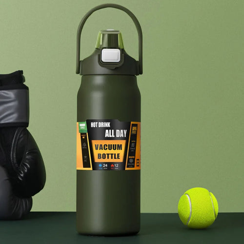 1500ML Stainless Steel Thermo Bottle Portable Thermos Large Capacity
