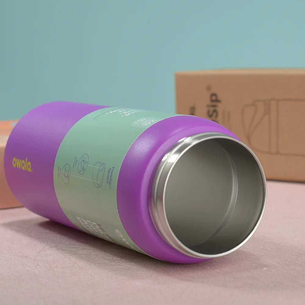 NEW Original Owala Insulated Stainless Steel Water Bottle with Straw, BPA-Free Sports Water Bottle