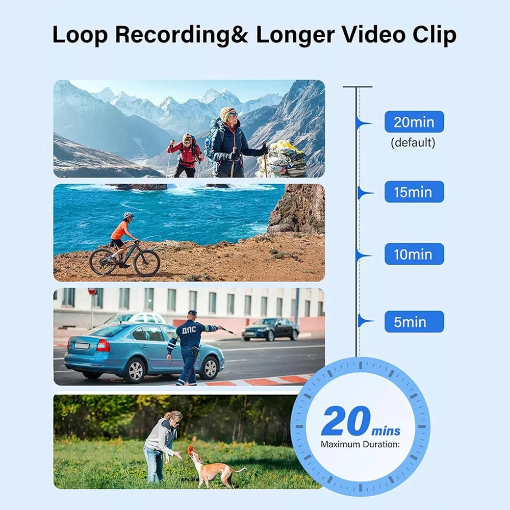 Ultra HD 4K Mini Camera WiFi Portable Small Digital Video Recorder Police BodyCam Infrared Night Vision Miniature Camcorder L10