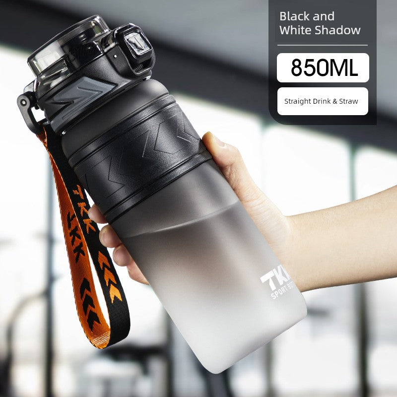 Sports Water Cup for Boys and Girls, Large Capacity, Summer Simple Design for Students, High Temperature Resistant Tritan Water Kettle