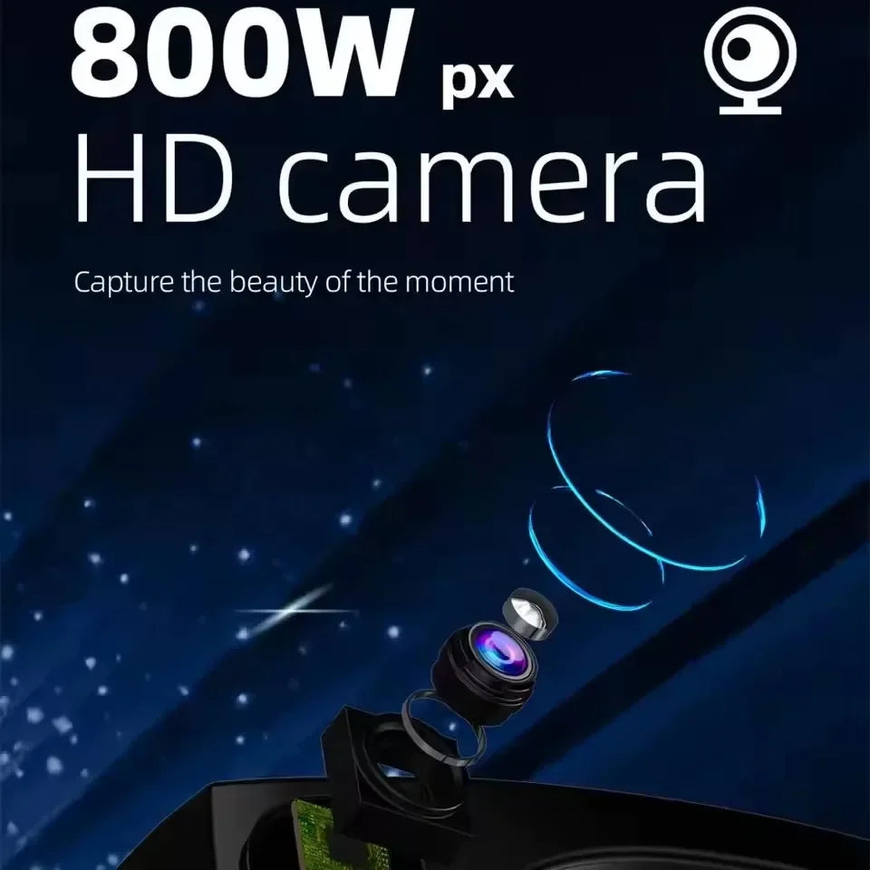 AI Smart Camera Glasses 6K HD 800W pixel Shooting Camera Photo Video Voice Call Translation Waterproof Bluetooth AI Glasses