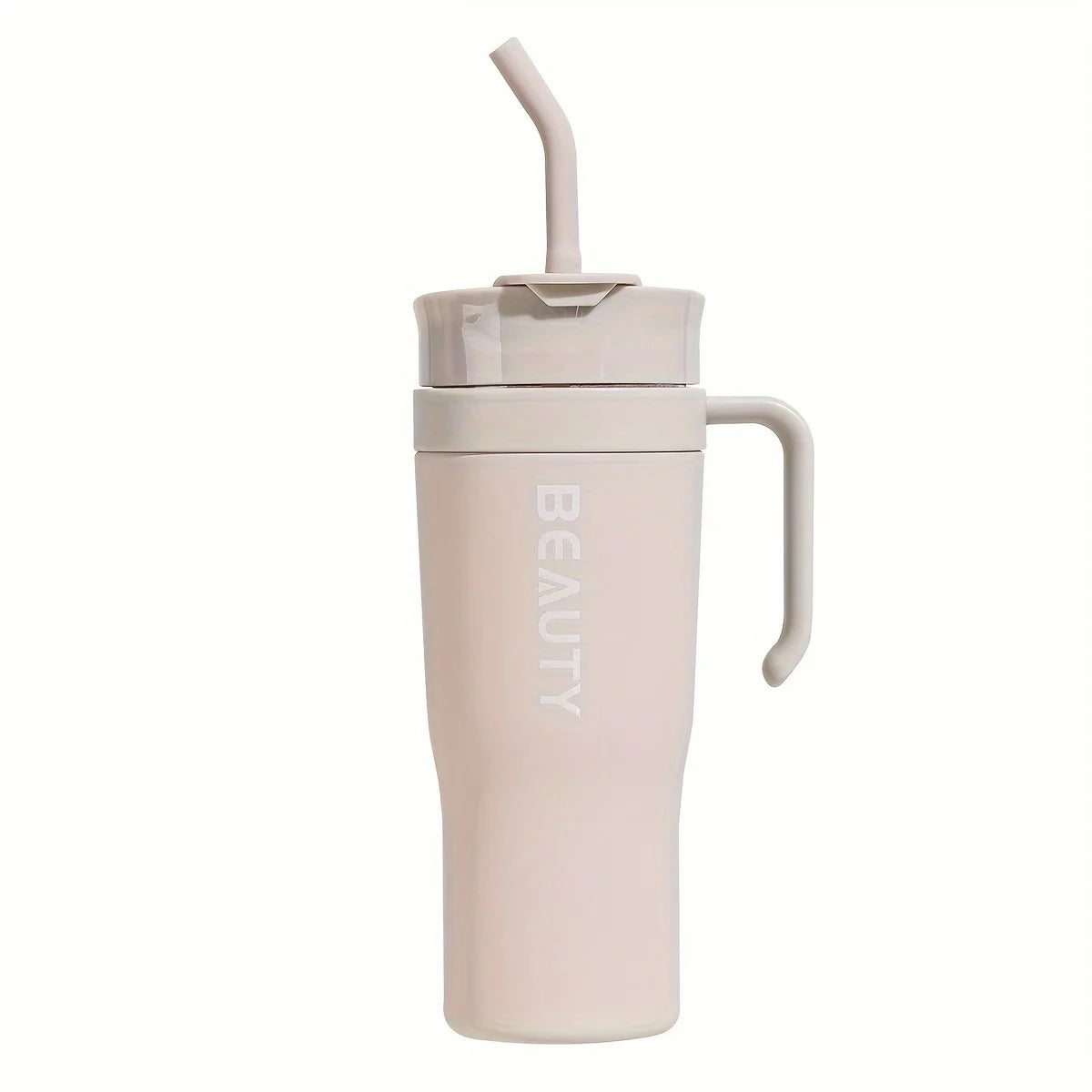 Large 40.58 Oz PC Plastic Insulated Cup with Straw - Lightweight, BPA Free