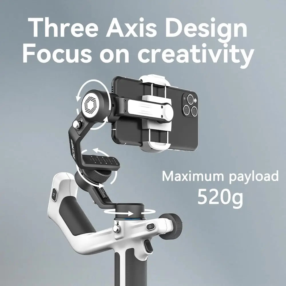 FeiyuTech SCORP Mini P 3-Axis Smartphone Gimbal Stabilizer 360° Rotation Anti-shake Handheld Gimbal Stabilizer
