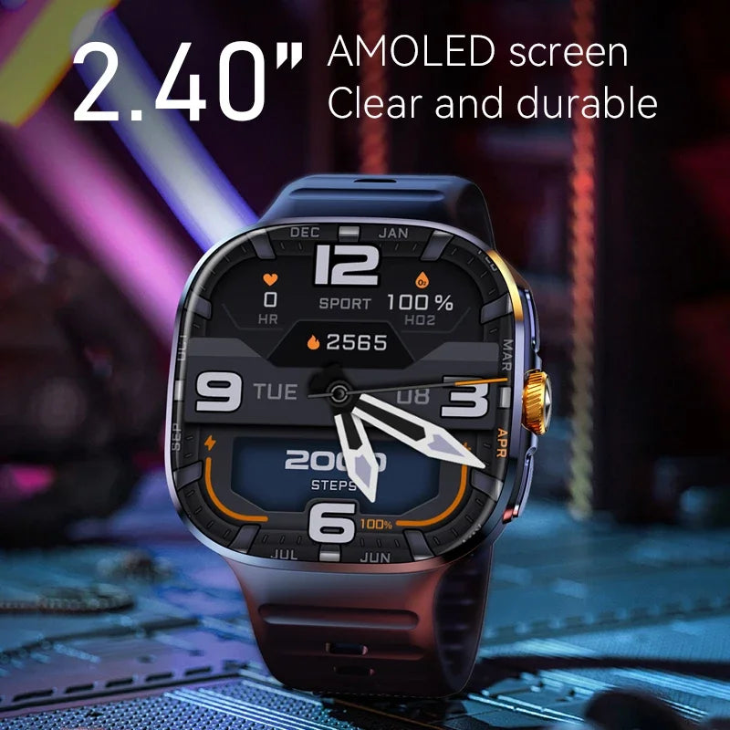 2025 M99 5G Smart Watch: Android 10.0, 9MP Rotary Camera, 256GB Storage, GPS/NFC, 1.95" AMOLED Screen