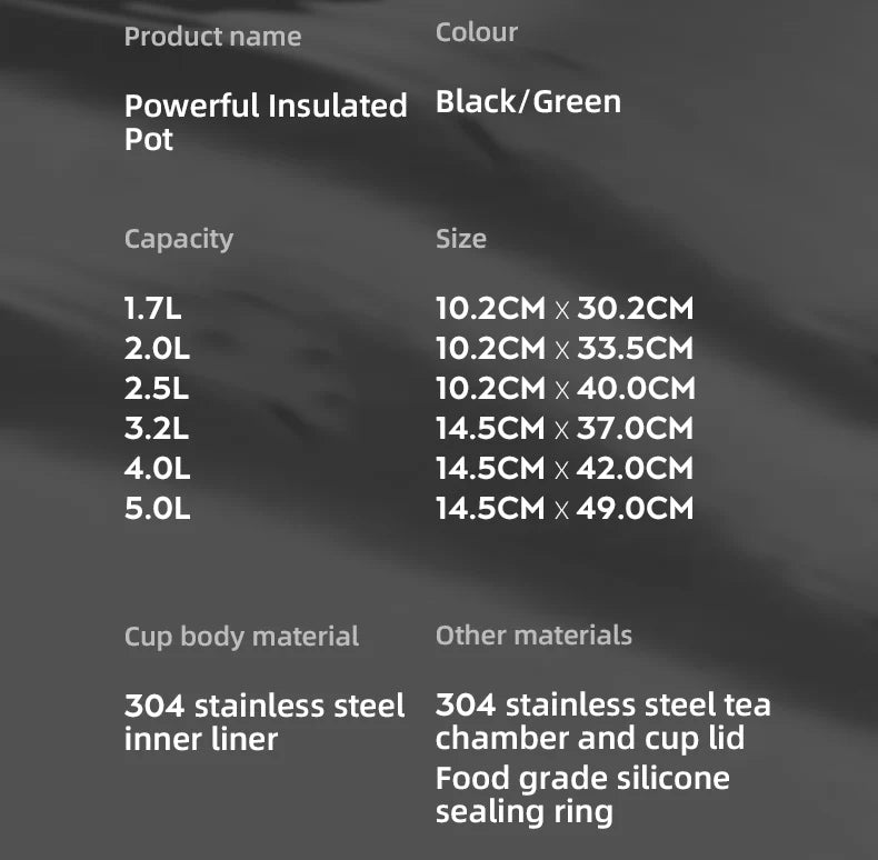 Stainless Steel Thermos Bottle with Handle Outdoor Portable Large Capacity Thermal Water Bottle ,Keep Hot and Cold for 72H