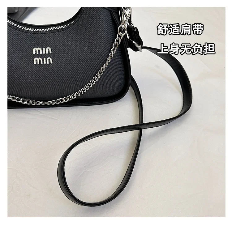2025 EarlySpring New Simple and Casual Fashion Women's Armpit Handbag High-end and Trendy ShoulderBag for Style-conscious Ladies