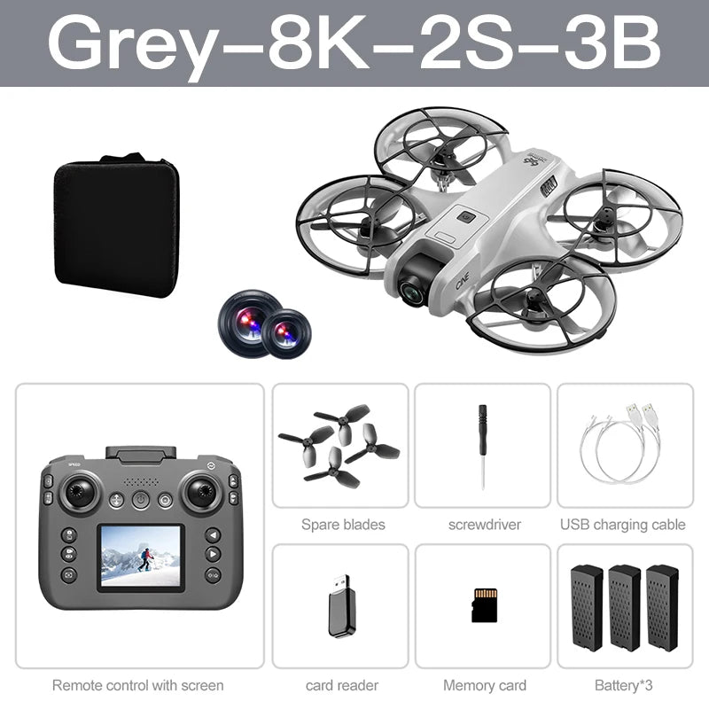 XIAOMI MIJIA V666 Drone 180° Dual Cameras WIFI Aerial photography drone upgraded Brushless Motor Intelligent Obstacle Avoidance