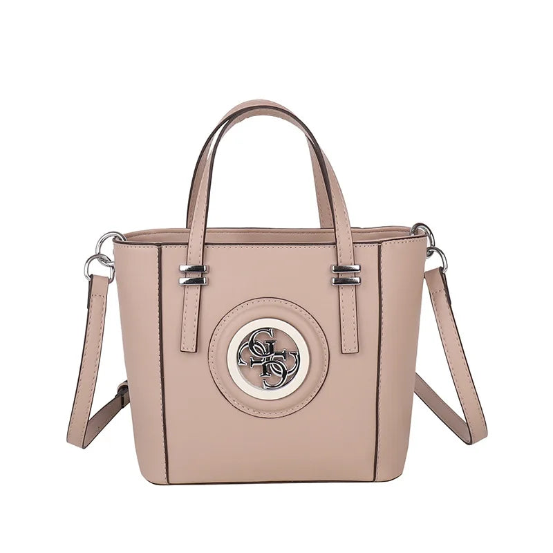 2025 Summer Women's Printed Letter Tote Bag, Large Capacity Shoulder & Crossbody Purse, Trendy Handheld Design for Everyday Use