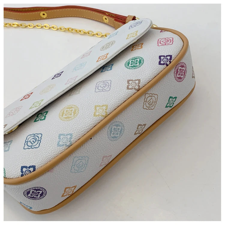 Classic Elegant Ladies Shoulder Bag Luxury Leather Handbag Designer Crossbody Purse Women's Tote Fashion Stylish Gift