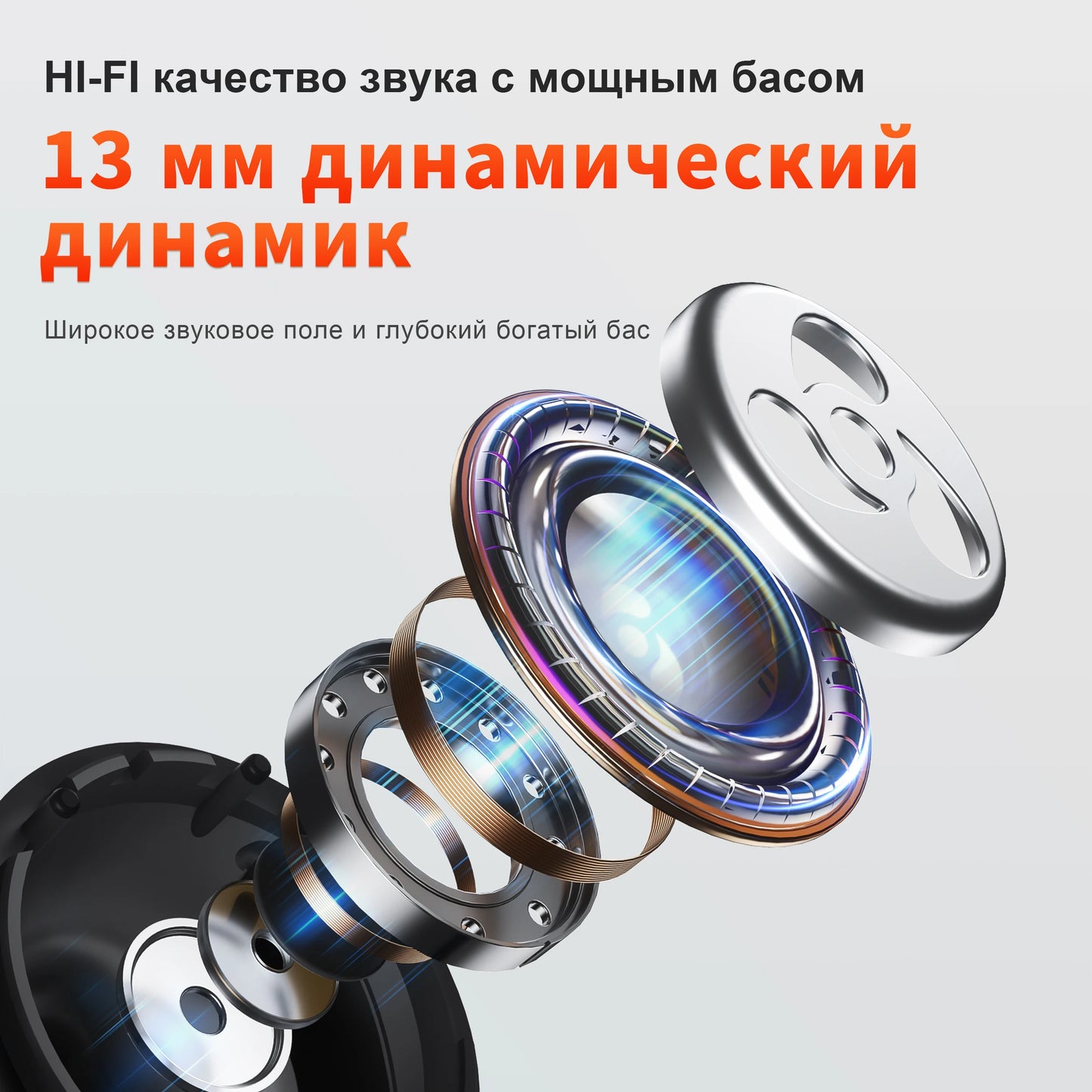 Bluetooth Wireless Headphones,QERE E28,NEW TWS 5.3,HD Microphone,HIFI Earphones,13m Driver,60ms Low Latency,4 Mics+ENC Call