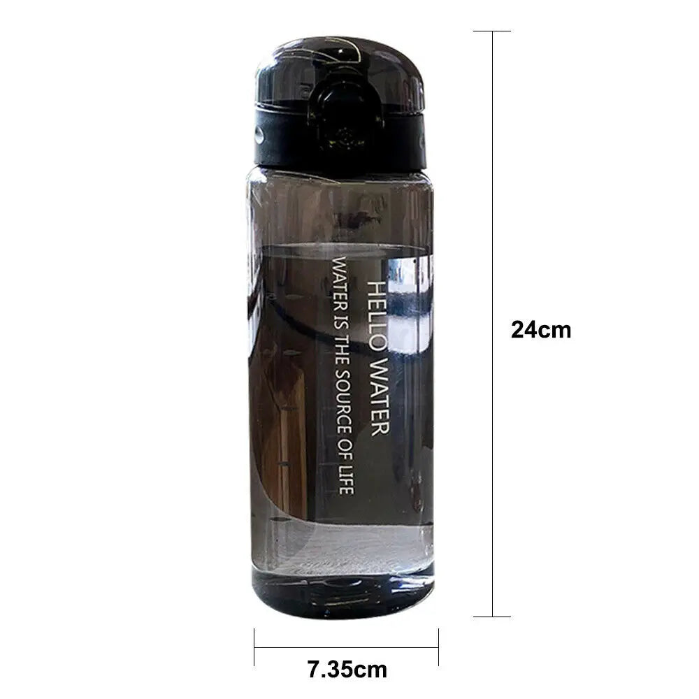 780ml Portable Plastic Drinking Bottle Leakproof Drinking Cup Sports Water Bottle for Boys and Girls