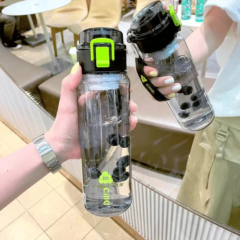 2024 550ml Tritan Sport Bottle Travel Water Bottles BPA FREE Tritan Drink Bottle Cup for Girl Boy School Outdoor Plastic Bottles