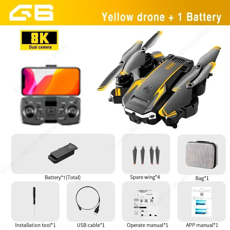 5G GPS Drone 8K Professional 4K Dual Camera Aerial Photography Obstacle Avoidance UAV Quadcopter Helicopter.