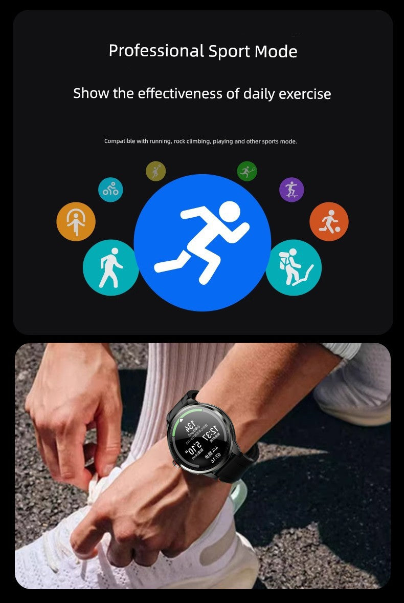 Huaqiang North H99 Smart Watch Ultimate Extraordinary Dual-System OLED Card-Inserting Camera Can Be Installed App