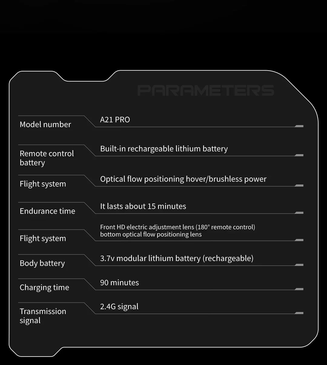 Professional Drone FPV 8K HD Dual Camera A21 PRO Brushless Motor Obstacle Avoidance Optical Flow Hovering Stabilization UFO Quad
