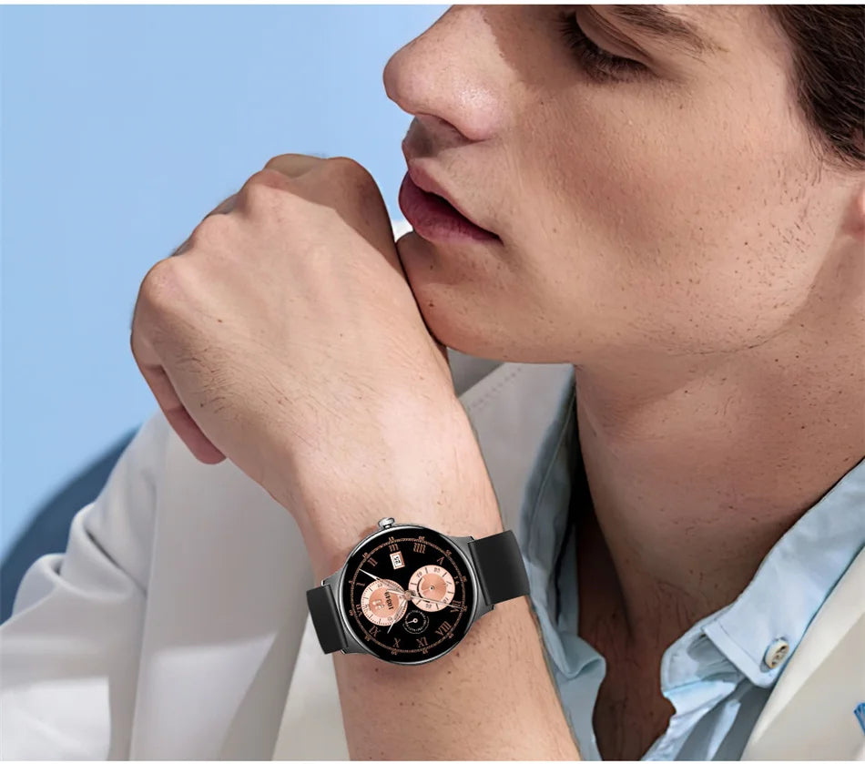 New Ultra Thin Smart Watch Women Screen Always Display Time Sports Bracelet Bluetooth Call Fashion Smartwatch
