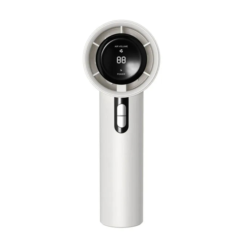 Handheld Fan Mini Cooling fan Rechargeable 100-level High Speed Turbo Fan Outdoor Camping Travel Portable Hand Electric fan