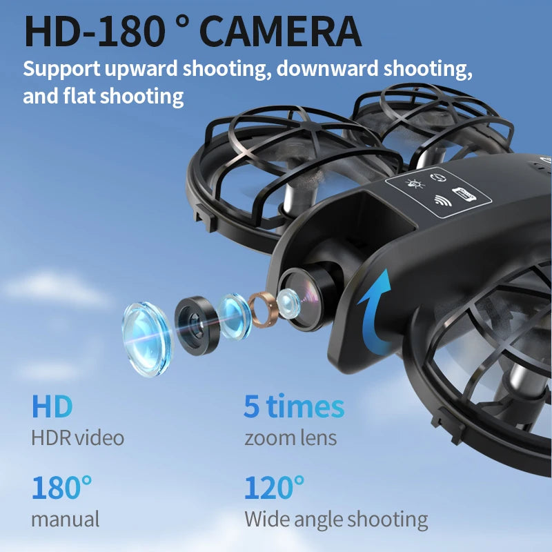 New K100 MAX Drone 8K 5KM Optical Flow Professional HD Dual Camera Obstacle Avoidance Aerial Photography Quadcopter Toys Gifts