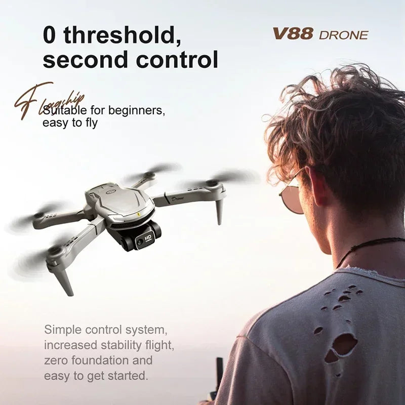 Xiaomi V88 Drone 8K 5G GPS Professional HD Aerial Photography Remote Control Aircraft HD Dual Camera Quadcopter 4k Drone