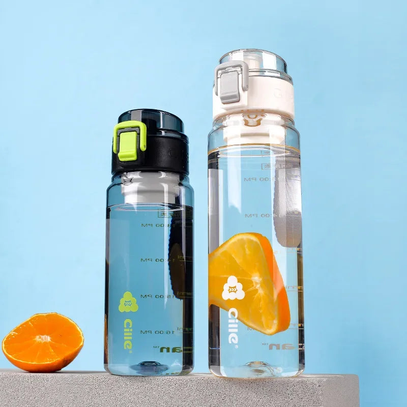 2024 550ml Tritan Sport Bottle Travel Water Bottles BPA FREE Tritan Drink Bottle Cup for Girl Boy School Outdoor Plastic Bottles