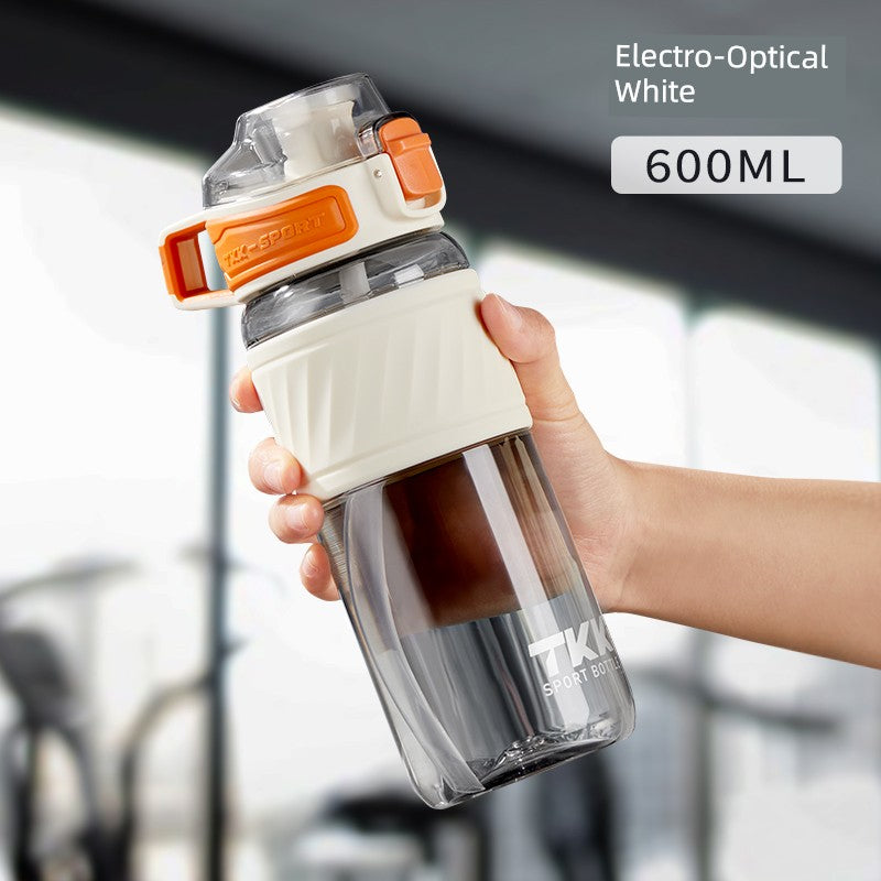 Sports Water Cup for Boys and Girls, Large Capacity, Summer Simple Design for Students, High Temperature Resistant Tritan Water Kettle