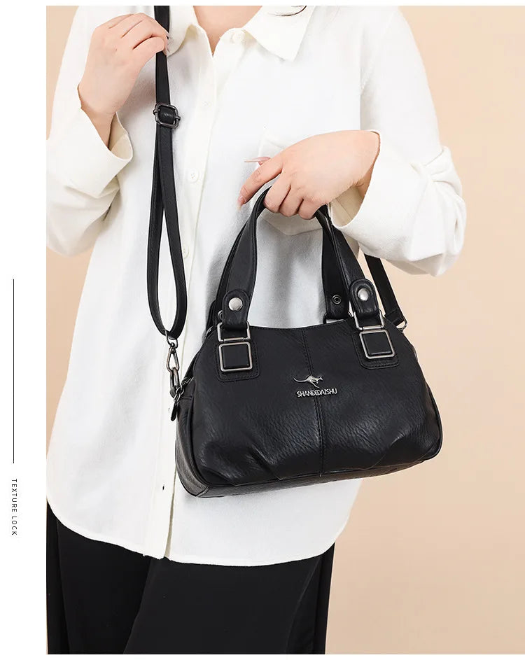 2025 Luxury Women Tote Bags Vintage Shoulder Crossbody Bags Fashionable Mothers Bags Ladies Travel Commuter Bag