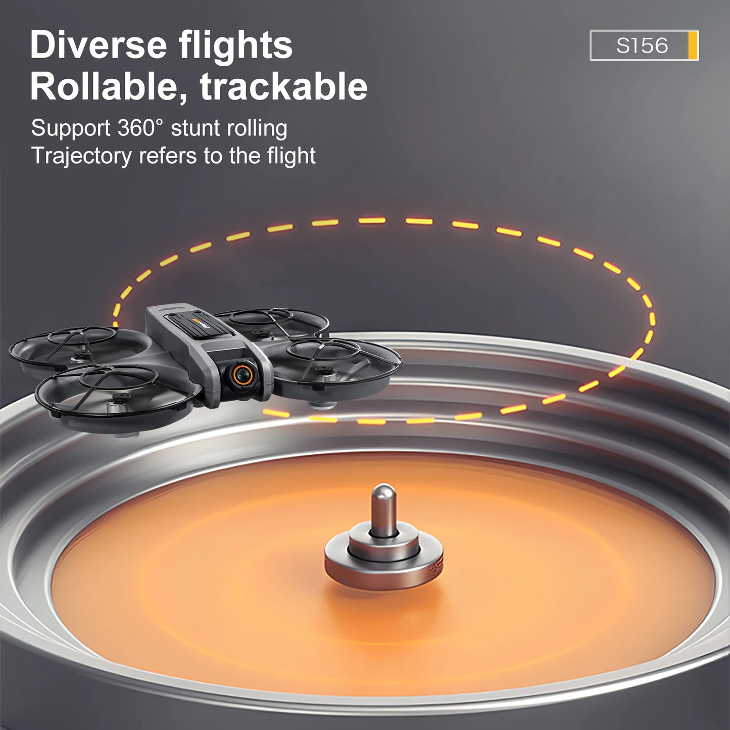 2025 S156 Mini Drone 8K HD Aerial Photography Dual-Camera Dron With Screen Omnidirectional Brushless Motor Drone RC