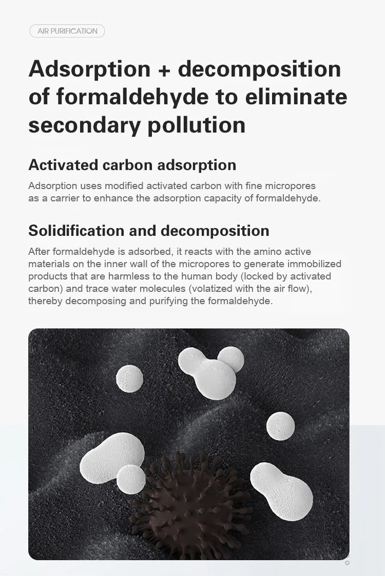 Air Purifiers Home Remove Smoke Odor Formaldehy Air Cleaner HEPA Filter PM 2.5 Air Freshener for Car Bedroom Small Air Purifier