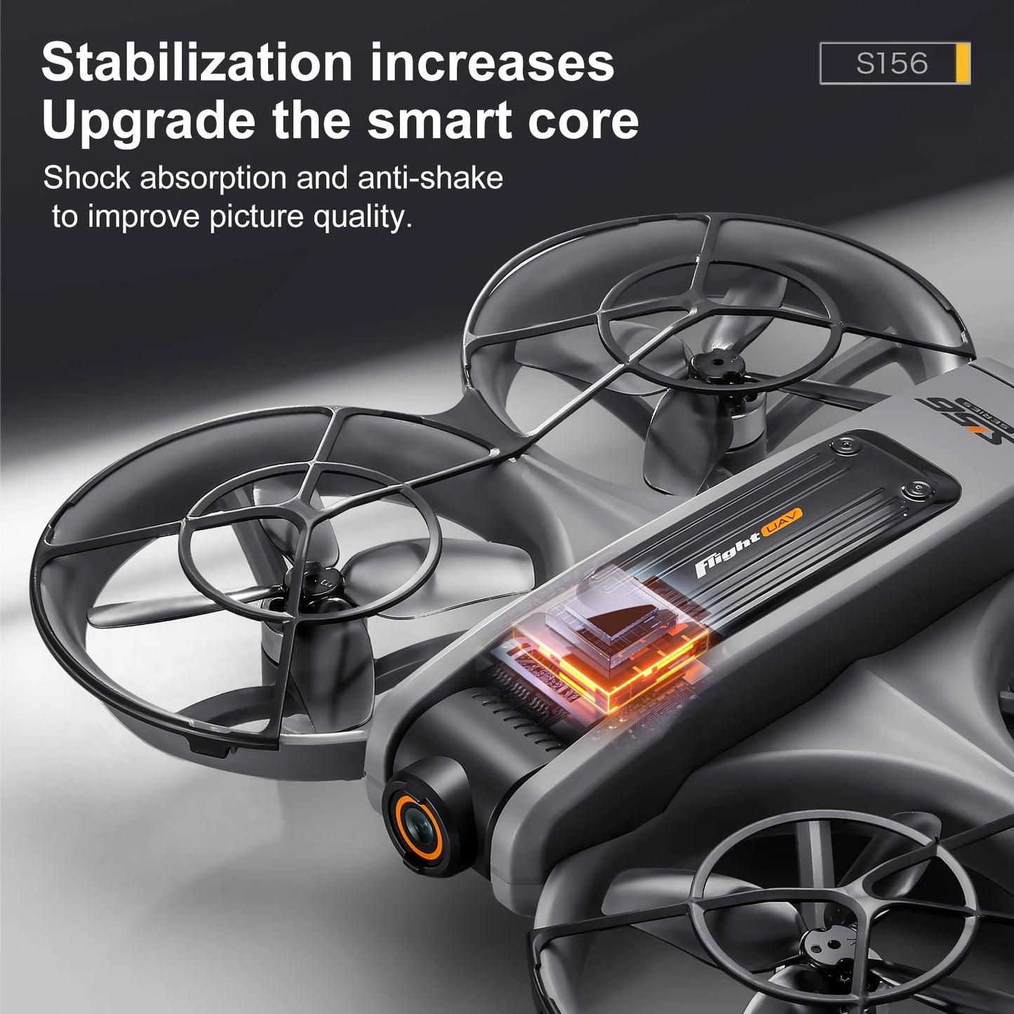 2025 S156 Mini Drone 8K HD Aerial Photography Dual-Camera Dron With Screen Omnidirectional Brushless Motor Drone RC