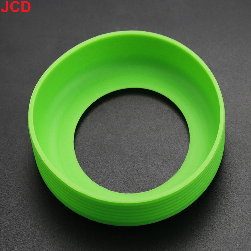 JCD 7.5cm Threaded Silicone Cup Bottom Cover Wear Resistant Sleeve Sheath Anti Slip Water Bottle Anti Slip Case Protective