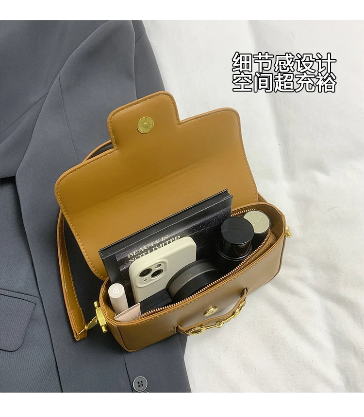 Trendy Solid Color Satchel Bag - Lightweight Design with Adjustable Strap & Modern Minimalist Appeal Bag