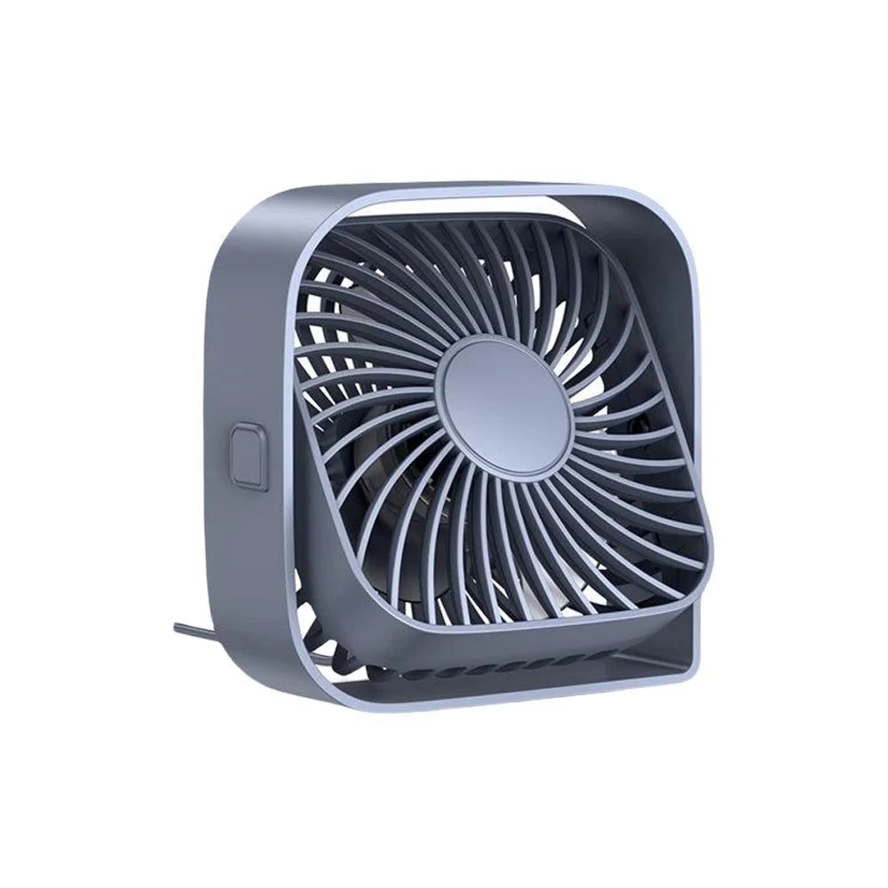 Mini Desktop Fan Battery-Free Quiet USB Powered Office Desk Fan Small Portable Plastic Electric Fan for Home And Office Use