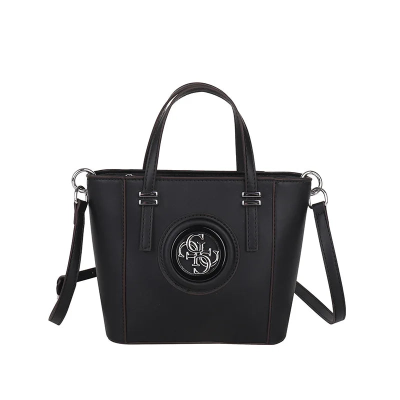 2025 Summer Women's Printed Letter Tote Bag, Large Capacity Shoulder & Crossbody Purse, Trendy Handheld Design for Everyday Use
