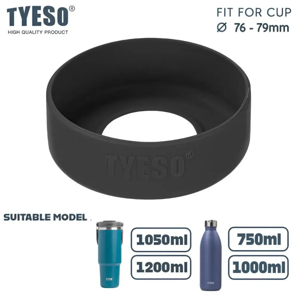 Coaster Bottom Cover for Tyeso Water Bottle 1050ml 1200ml TS-8829 TS-8830 Anti Slip Bottom Sleeve Cover for Tyeso Mug Accessory