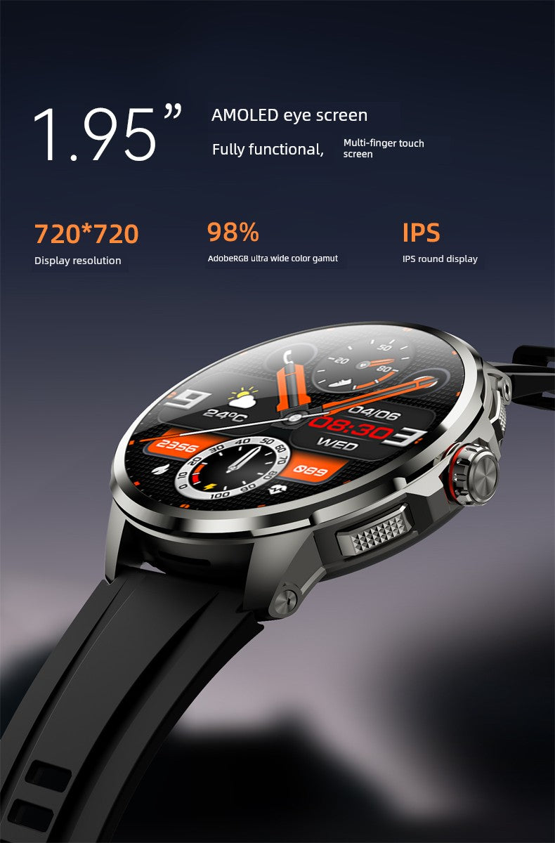Huaqiang North H99 Smart Watch Ultimate Extraordinary Dual-System OLED Card-Inserting Camera Can Be Installed App